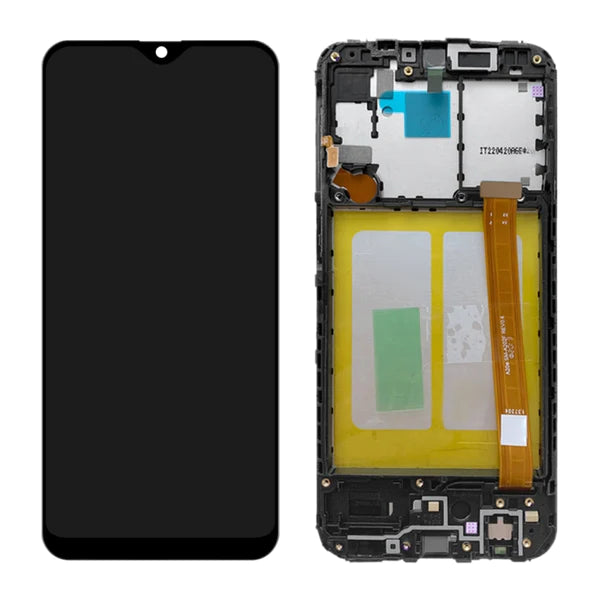 (Service Pack) LCD With Digitiser With Frame For Samsung A202F Galaxy A20e Black